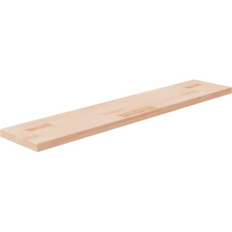Regalboden 100x20x2,5 cm Unbehandeltes Massivholz Eiche