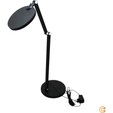 [GEBRAUCHT] B-Ware Fabas Luce Schreibtischleuchte Tischlampe Led Regina Dimmer Metall Schwarz 80 Cm