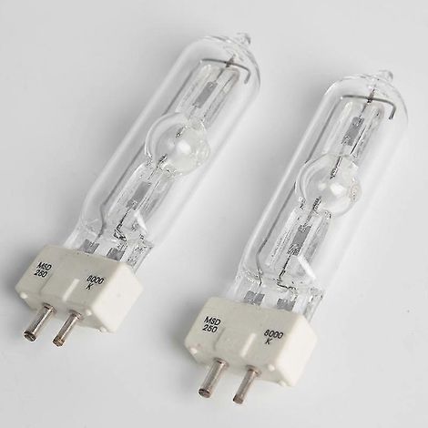 ampoule de rechange MSD-250 pour lampe de scène de studio Broadway, 250 W, 90 V