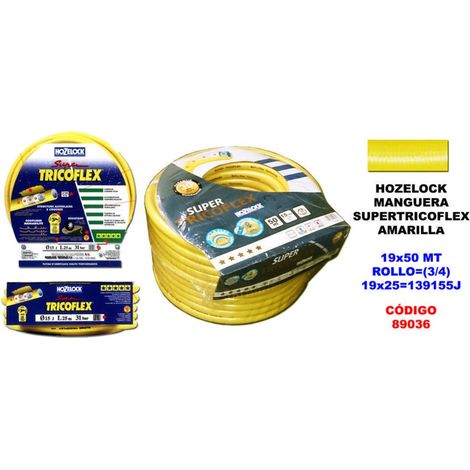 Super Tricoflex Ultimate 19 mm Mehrzweck-Gartenschlauch – 50 m – Gelb HOZELOCK