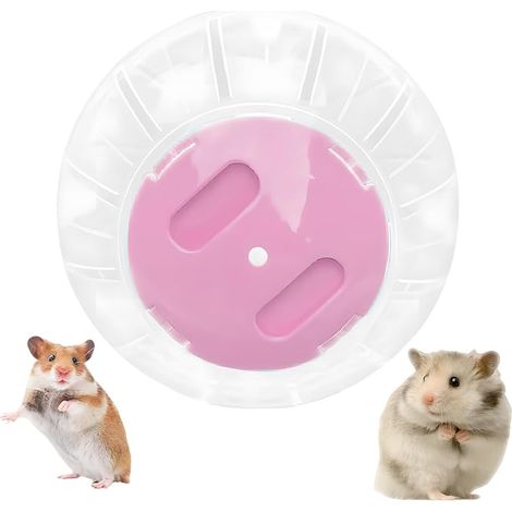 Balle d'exercice pour Hamster, Plastique Transparente, 14,5 cm, Bleu (1/5)