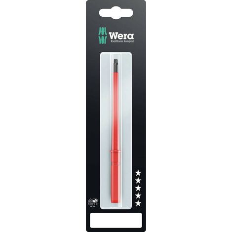 WERA KK 67 I TORX® POUR ÉLECTRICIEN, POUR LÉLECTRONIQUE ET LA MÉCANIQUE DE PRÉCISION, VDE, POUR LATELIER TORX LAME INTERCHANGEAB (1/5)