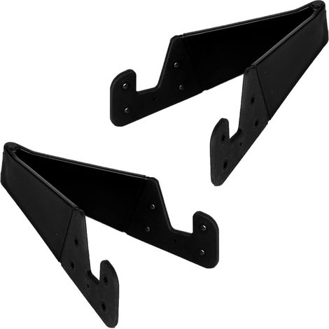 Support Téléphone Portable - Support Réglable Pliable en ABS - Pour Smartphone et Tablette - Bureau Bureau Voyage Intérieur - Lot de 2 (1/5)
