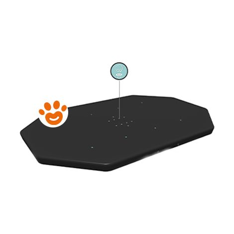 BESTWAY - 58424 - Telo copertura nero per piscine ovali da 305 x 200 cm