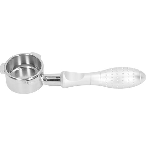 54-mm-Kaffeefilterhalter ohne Boden für Breville Series 8 Kaffeemaschinen, silberfarben (1/5)
