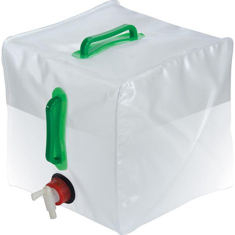Silverline – Jerricane souple 20L – Matériau résistant – Conception flexible pour stockage de liquides – Dimensions 40x30x10 cm