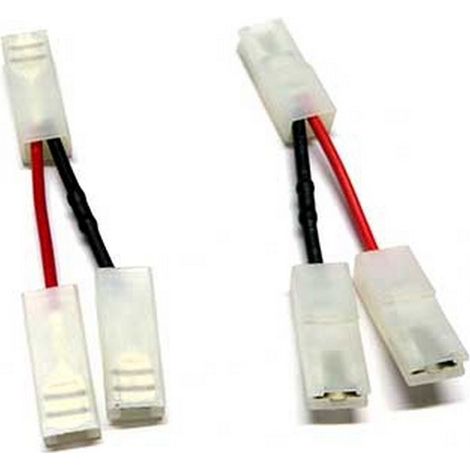 Indelb Câble pour Connexion Rouge-Noir