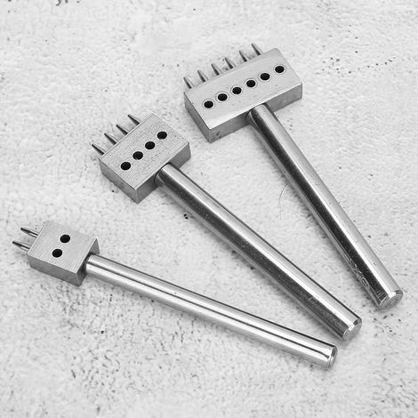 Outils de maroquinerie DIY, espacement de marquage rond de 6 mm