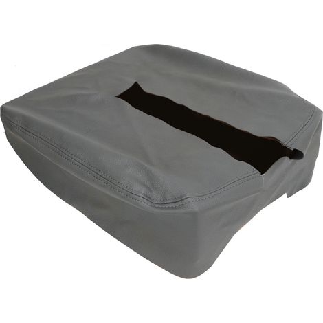 Gants d'accoudoir de voiture, surface lisse, matériau en cuir synthétique imperméable, faciles à nettoyer, adaptés aux Chevrolet Tahoe/Suburban 2007-2013, gris. (1/5)
