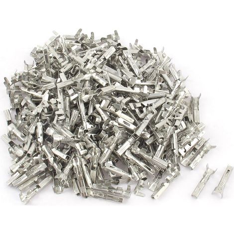 Connecteur de câble à sertir automatique, 300 pièces, 1,5mm, sans isolation, blanc (b172c470a12e077a