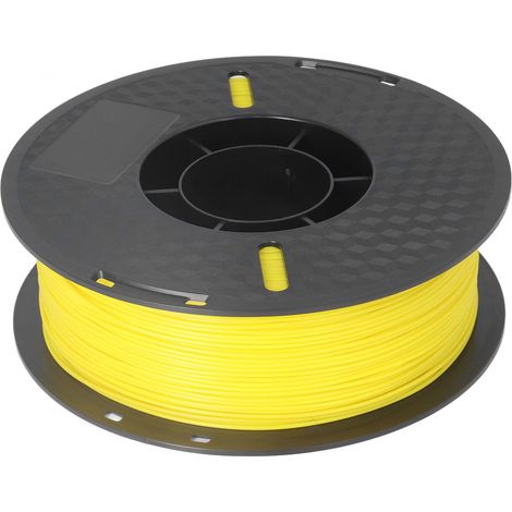 Filament PLA 1.75mm Haute Précision Sans Odeur, Bobine 1kg Jaune pour Imprimante 3D, Consommable d'Impression Qualité Supérieure (1/5)