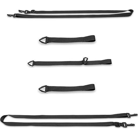Fixing strap kit for cantilever parasols, preventing them from rotating in the wind. Windbreak for crank-operated parasols. (1/5)