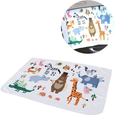 Rideaux de voiture anti-UV pour le développement cognitif de bébé, pare-soleil, modèle 3 (1/5)