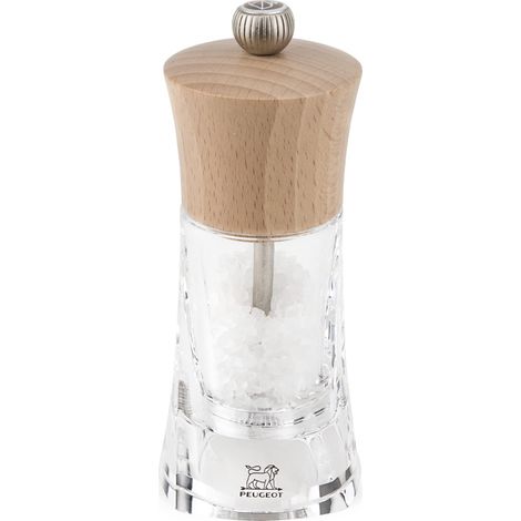 Peugeot Oleron 28381 - Macinasale in Acrilico, 14 cm, Colore: Legno Naturale (1/5)