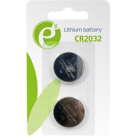 Pile CR2032 - Batterie Lithium 3 V - Usage Unique - Pour Montres Calculatrices Télécommandes - 2 Pièces (1/3)