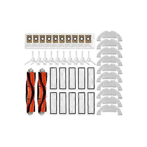 Pièce de rechange pour aspirateur robot D10 Plus RLS3D, Z10 Pro, L10 Plus : brosse, filtre HEPA, lingette de nettoyage, dépoussiérage (1/5)