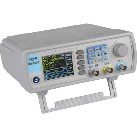 Joy-it JDS6600-LITE generador de funciones robusto para laboratorio