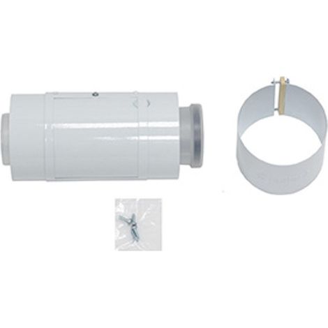 Vaillant Apertura di ispezione a condensazione 0,25 m per tubo di scarico rigido DN 60, PP, 8000010666