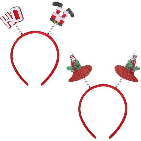 Diadema para fiestas navideñas y festivas, accesorio para el cabello para niños (1/5)
