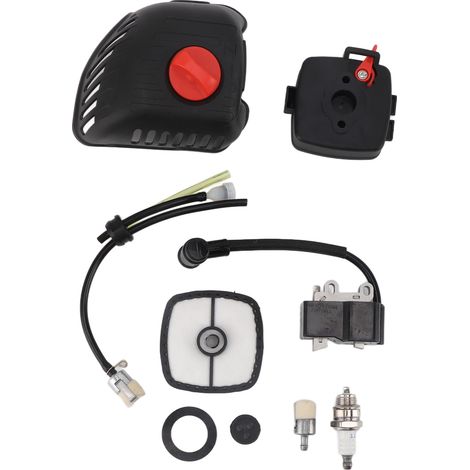 Kit de couvercle de filtre à Air pour tondeuse à gazon, nettoyeur en aluminium, bougie d'allumage, bobine d'allumage pour A411000130 A411000131 TC210 EB212 GT225 ES210