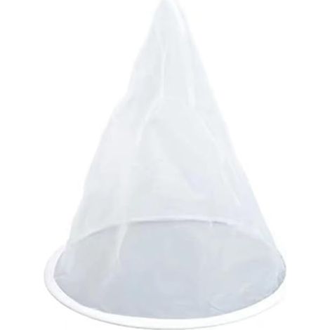 Lot de 10 Filtres à Miel Blancs en Fibre de Nylon Filtre à Miel Outils pour Abeilles (1/5)