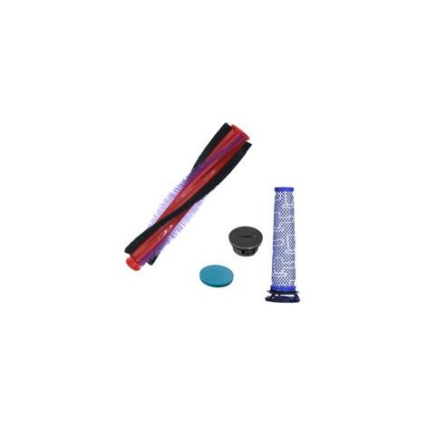 Brosse pour Dyson V6 SV03 DC62 Filtre Rouleau 963830-01 Slim Balai Brosse Bouchon185mm Animal DC58 DC59 DC61 Accessoires Aspirateur (18,5 cm) H665 (1/5)
