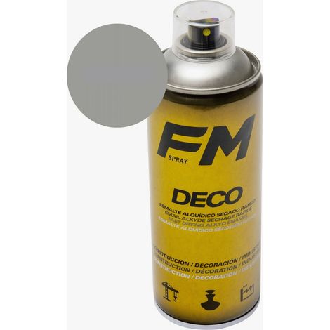 Bombe de peinture gris 400ml Gris clair - RAL 7035