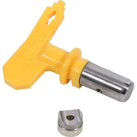 Accessoire utile de buse de pistolet à pulvérisation sans air en acier tungstène réversible - Pour maison et jardin, modèle 421 (1/4)