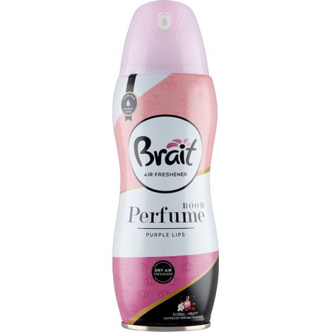 Profumo per ambienti Brait Purple Lips - Deodorante per ambienti 300 ml, fragranza di lunga durata