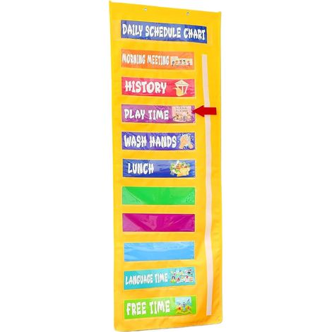 Schedule Pocket Chart organiseur visuel affichage (1/5)