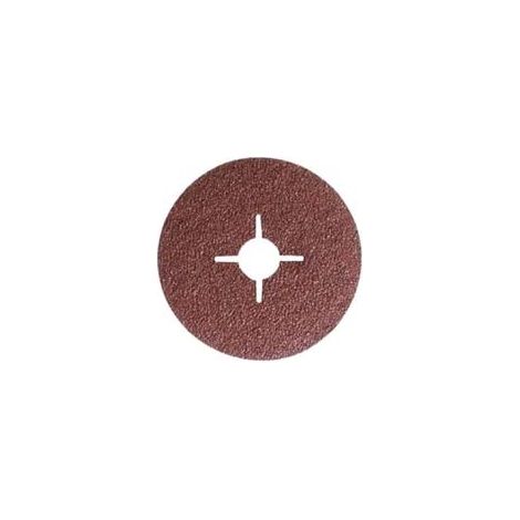 DISCHI ABRASIVI FIBRATI PER FERRO- - ø mm.115 foro 22,23 per ferro grana 100 - 25 pezzi GRINDING