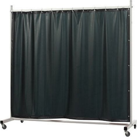 Biombo de soldadura CEPRO con ruedas Robusto  Verde 9       Singular