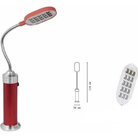 Wisdom - Torcia Led Multifunzione Lampada Torcetta Magnetica Smd 2835 Tascabile Dt-2009 - (1/4)