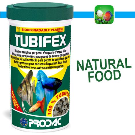 PRODAC TUBIFEX 100 ML MANGIME PER PESCI D'ACQUARIO