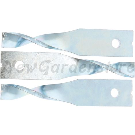 Lame torcigliate per robot rasaerba compatibile LIZARD , STIGA , WIPER 13271811