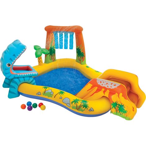 Wasserbecken, Kinderspielplatz, Rutsche, Springbrunnen Intex 57444