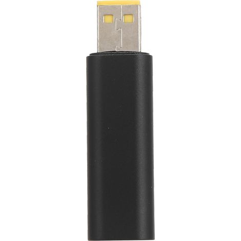 USB-C-Buchse auf USB-Stecker-Adapter, kleiner gerader Tetranium-Stecker für 12-V-PD-Ladegerät, Lenovo-Laptop (1/5)