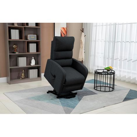 Sillón Relax Eléctrico ConfortElevaPersonasNegro (1/5)