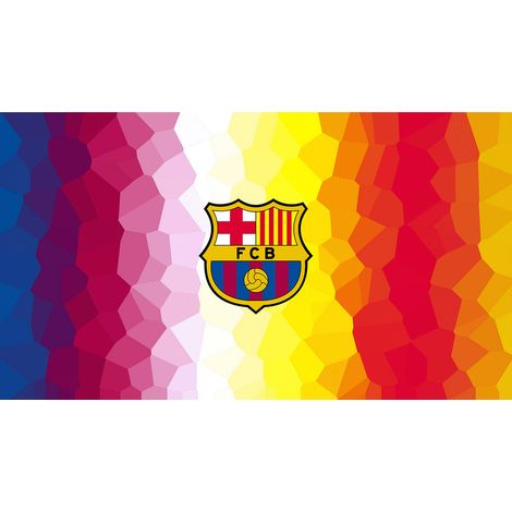 Papier peint panoramique Foot / Football - FCB Barcelone - 130 cm x 73 cm (1/2)