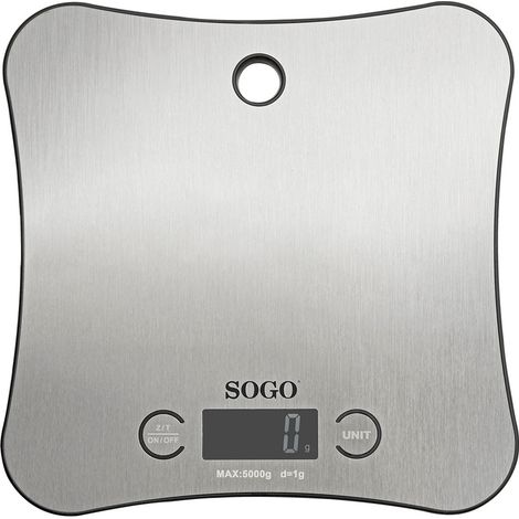 Küchenwaage sogo bac-ss-2915 Bluetooth 5kg LCD (1/2)