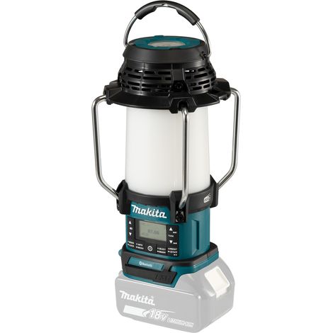 Makita DMR 056 Akku Radio 18 V FM DAB+ mit Laterne 360° Taschenlampe IP65 Solo - ohne Akku, ohne Ladegerät