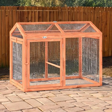 SunJet Poulailler, abri pour poules, modulable en bois pour 2 poules - Réf. KGK1SA02IM03 (1/5)