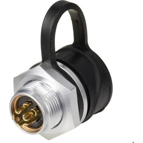 Connecteur Circulaire Mâle - Push-Pull - Ø12mm - 5 Pôles - 180 V AC - 5 A - IP67 - 1 Pièce (1/3)
