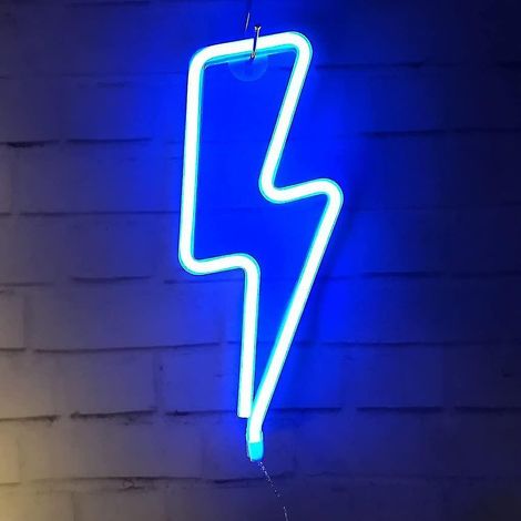 Veilleuse néon pour enfants, enseigne lumineuse LED, décoration murale de Noël, fête d'anniversaire, Ch (1/5)