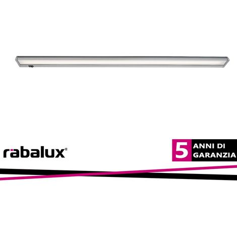 Lampada sottopensile 91cm 15W 4000K argento Easylight2 Rabalux (1/3)
