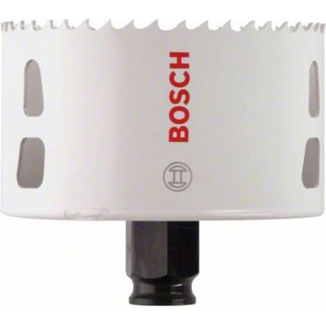 Bosch – Scie trépan HSS bimétal 86 mm – Pour bois, métal et plastiques – Longueur de travail 44 mm – Denture progressive optimisée (1/10)