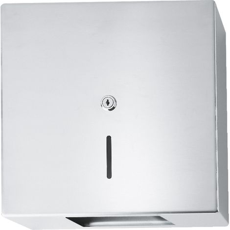 KWC AR WC-Großrollenhalter, HEAVY DUTY, Edst., 320x322x130 mm, AP, Rolle 300 mm