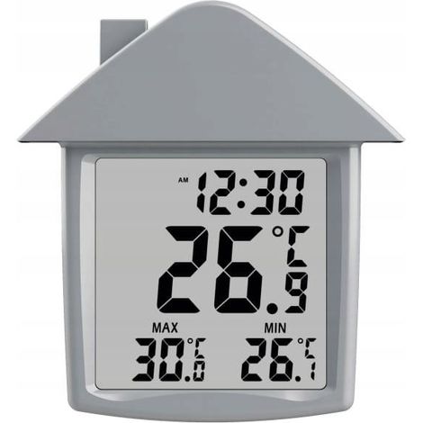 Thermomètre électronique Terdens écran LCD extérieur (1/3)