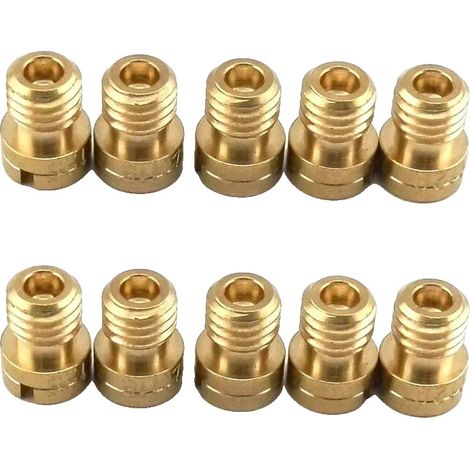 Chicles para carburador de motocicleta, alta compatibilidad, material de cobre duradero, 160-182 (M5) (1/2)