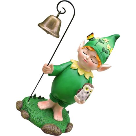 Statue De Hibou Résine Figurine Décorative De Jardin Ornement De Bonsaï Modèle (1/5)